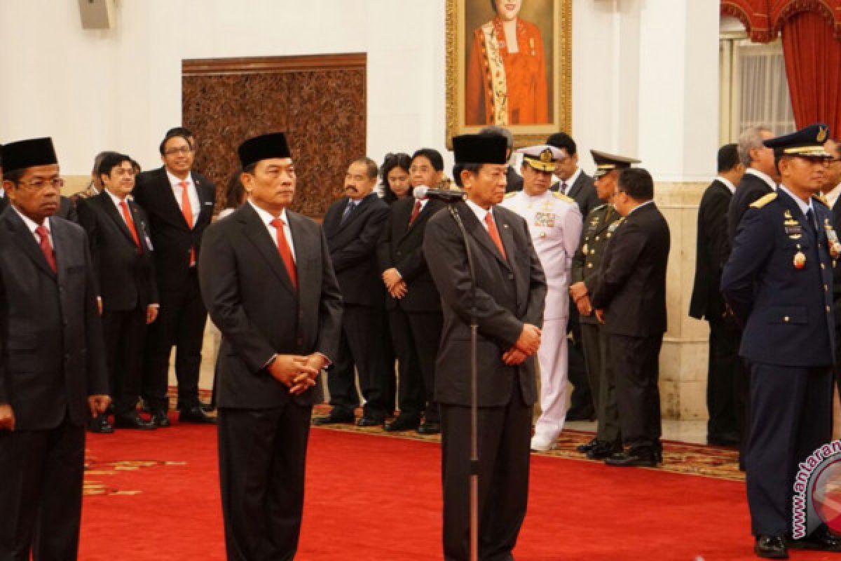 Presiden lantik empat pejabat