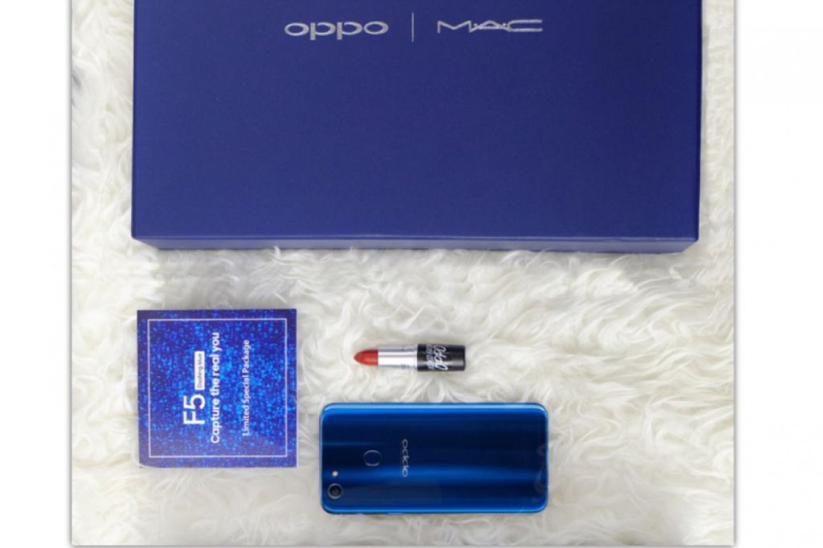 Oppo-MAC Cosmetics hadirkan F5 Limited Special Package