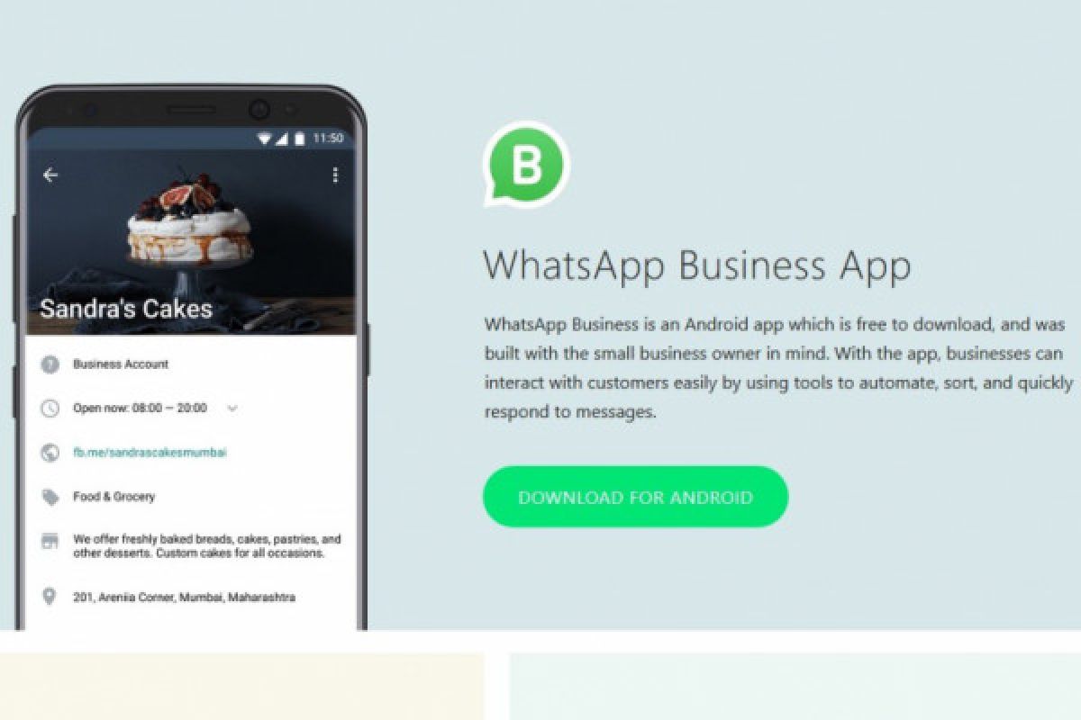 WhatsApp resmi hadirkan aplikasi Bisnis