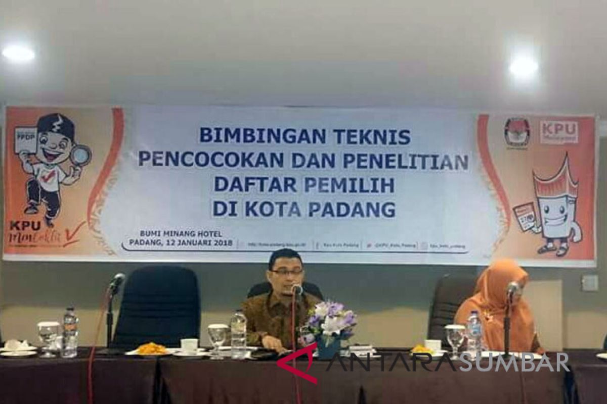 KPU Padang akan Data Pemilih, Warga Diminta di Rumah