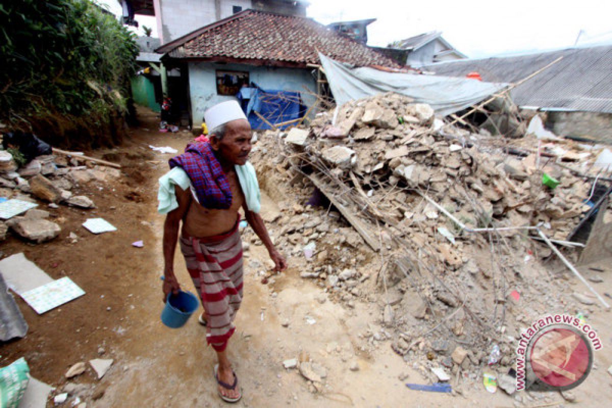 1.834 rumah di Lebak rusak karena gempa