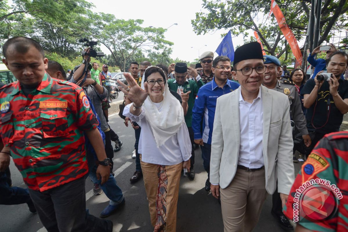 Nurul Arifin dapat nomor 1 di Pemilihan Wali Kota Bandung