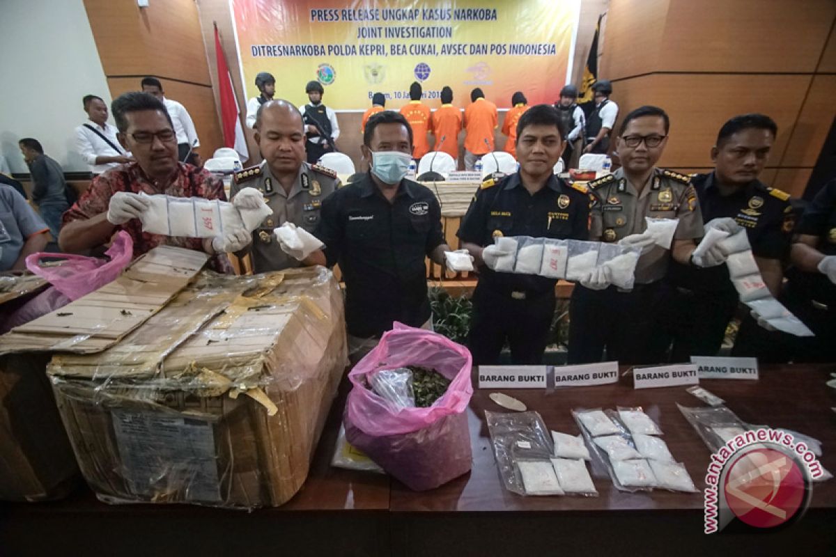 150 ton bahan narkoba asal China gagal masuk ke Indonesia