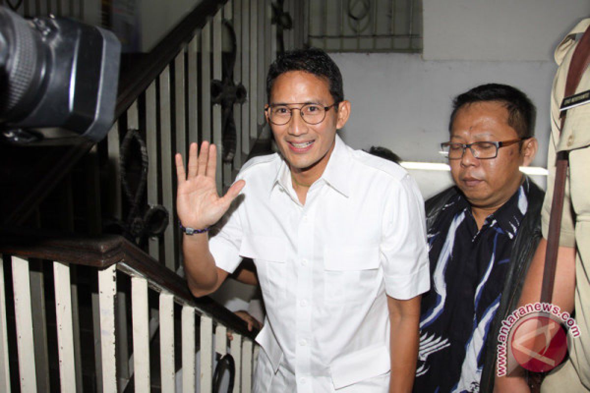 Polisi dalami hubungan Sandiaga Uno dengan Andreas