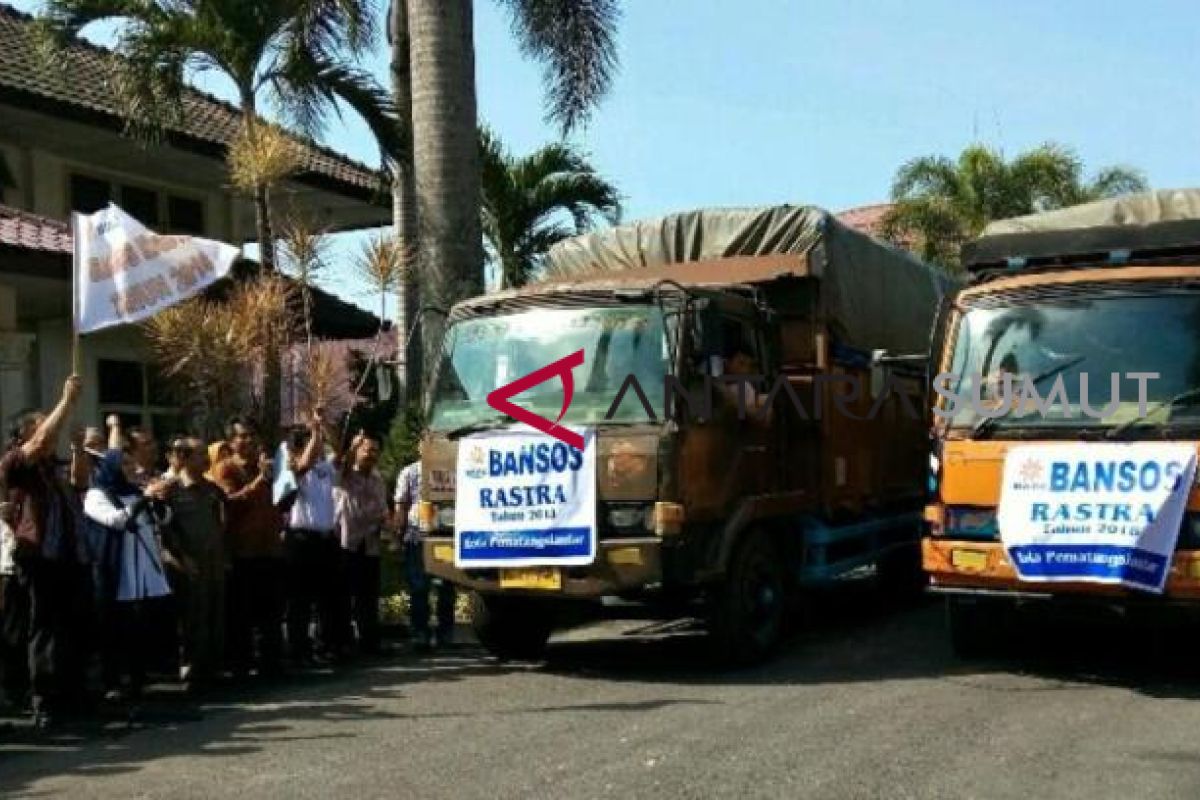 Pemkot Siantar distribusikan rastra gratis