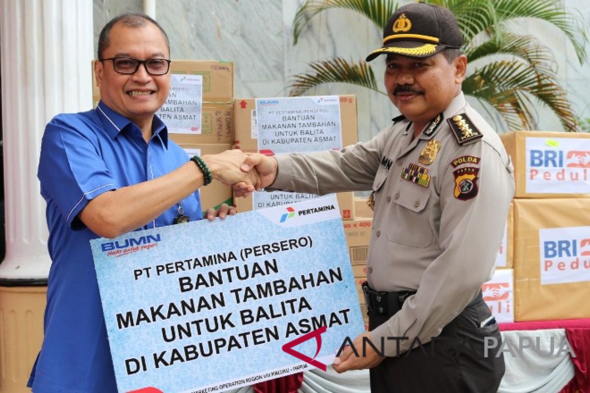 Pertamina kirim bantuan ke Asmat