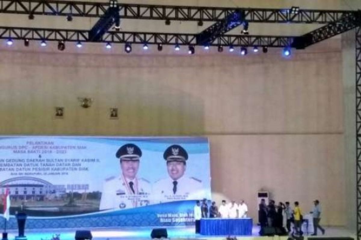 Beranggaran Rp135 Miliar, Gedung SSK II Siak Diresmikan Bupati Syamsuar