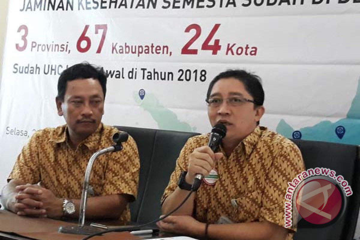 BPJS Kesehatan: tujuh daerah capai UHC tahun ini