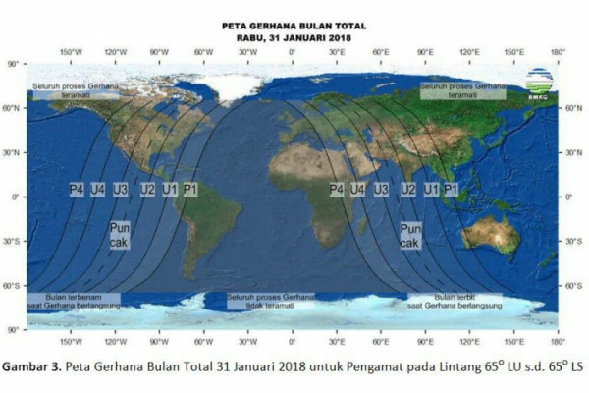 Ini Imbauan BMKG Karangkates Terkait Dampak Gerhana Bulan Total