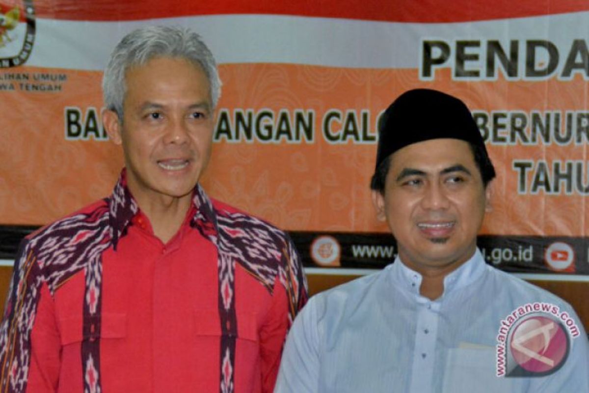 Warga Desa kelahiran Sudirman Said mendirikan posko Ganjar-Yasin