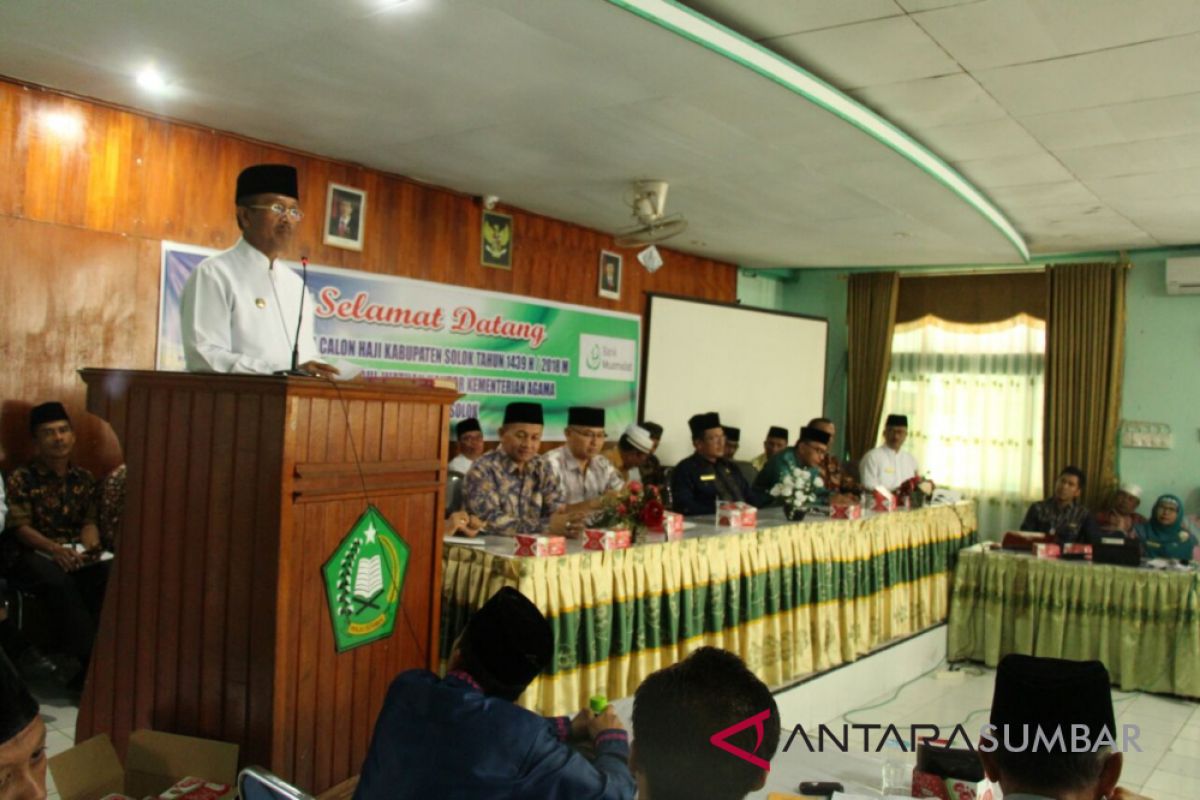 Bupati Solok : 193 Jamaah Haji Jaga Kesehatan Sekarang