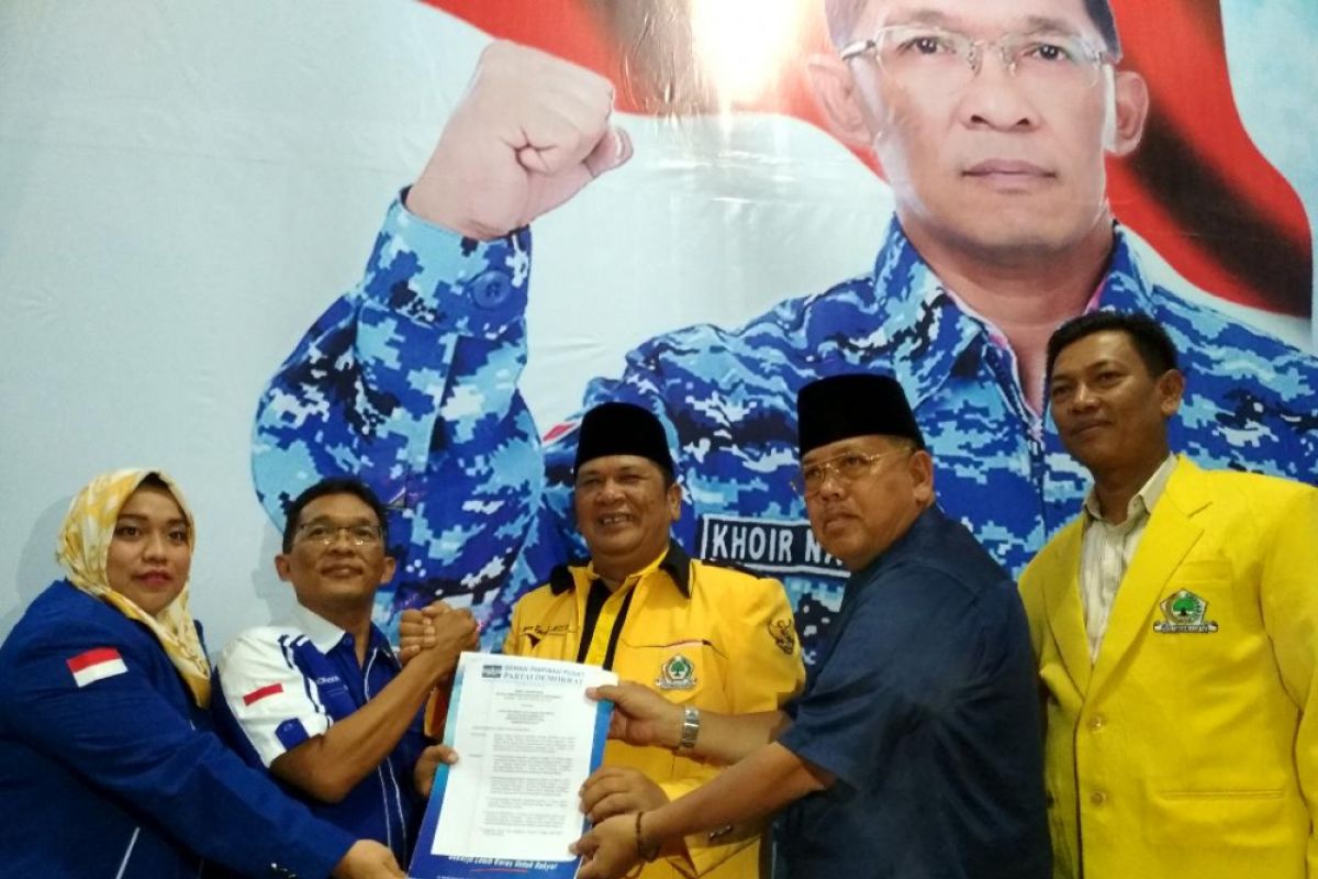 Irsan-Arwin dapat dukungan Demokrat