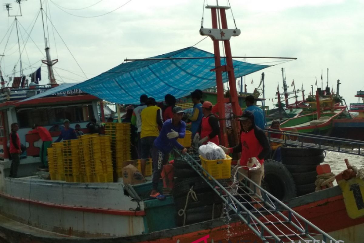 Ikan hasil tangkapan nelayan Pati turun