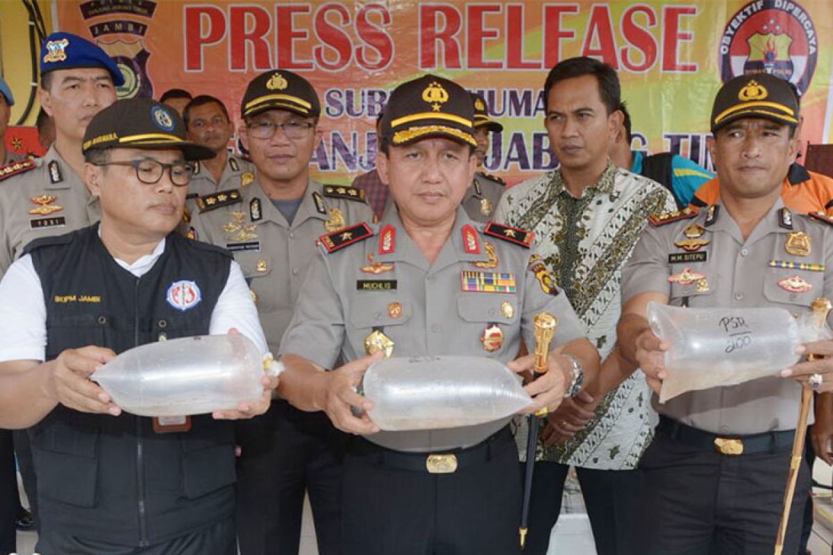 Polisi dan KIPM gagalkan penyeludupan benih lobster