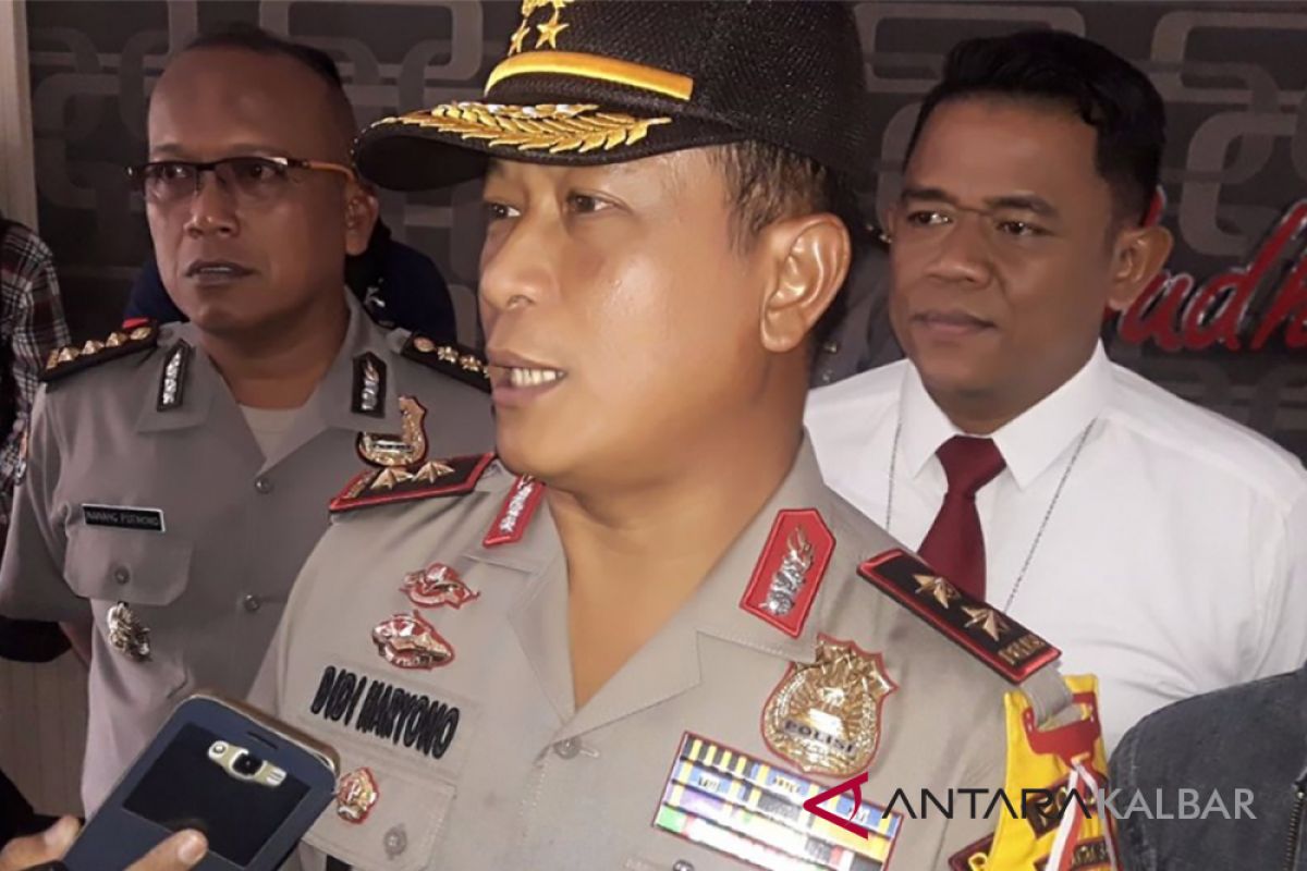 Polda Kalbar sita puluhan jenis kosmetik ilegal  