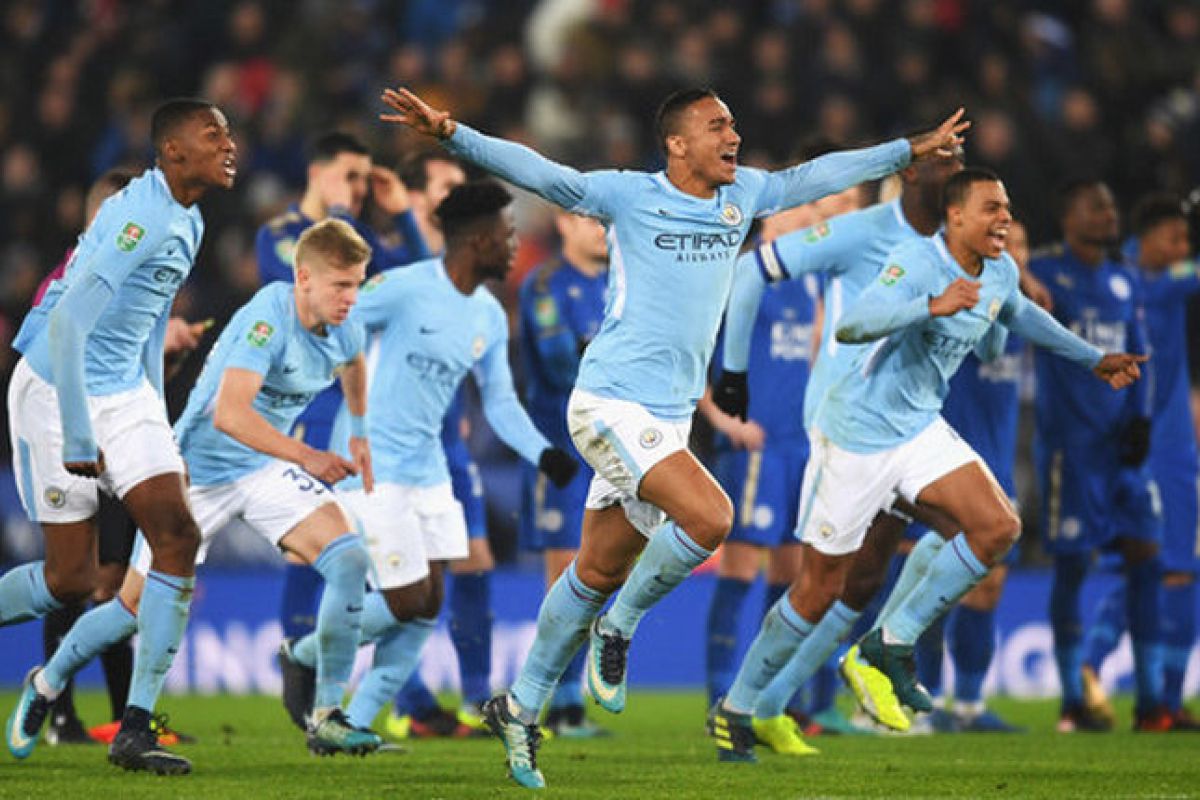 Manchester City hujani gawang Shaktar dengan enam gol