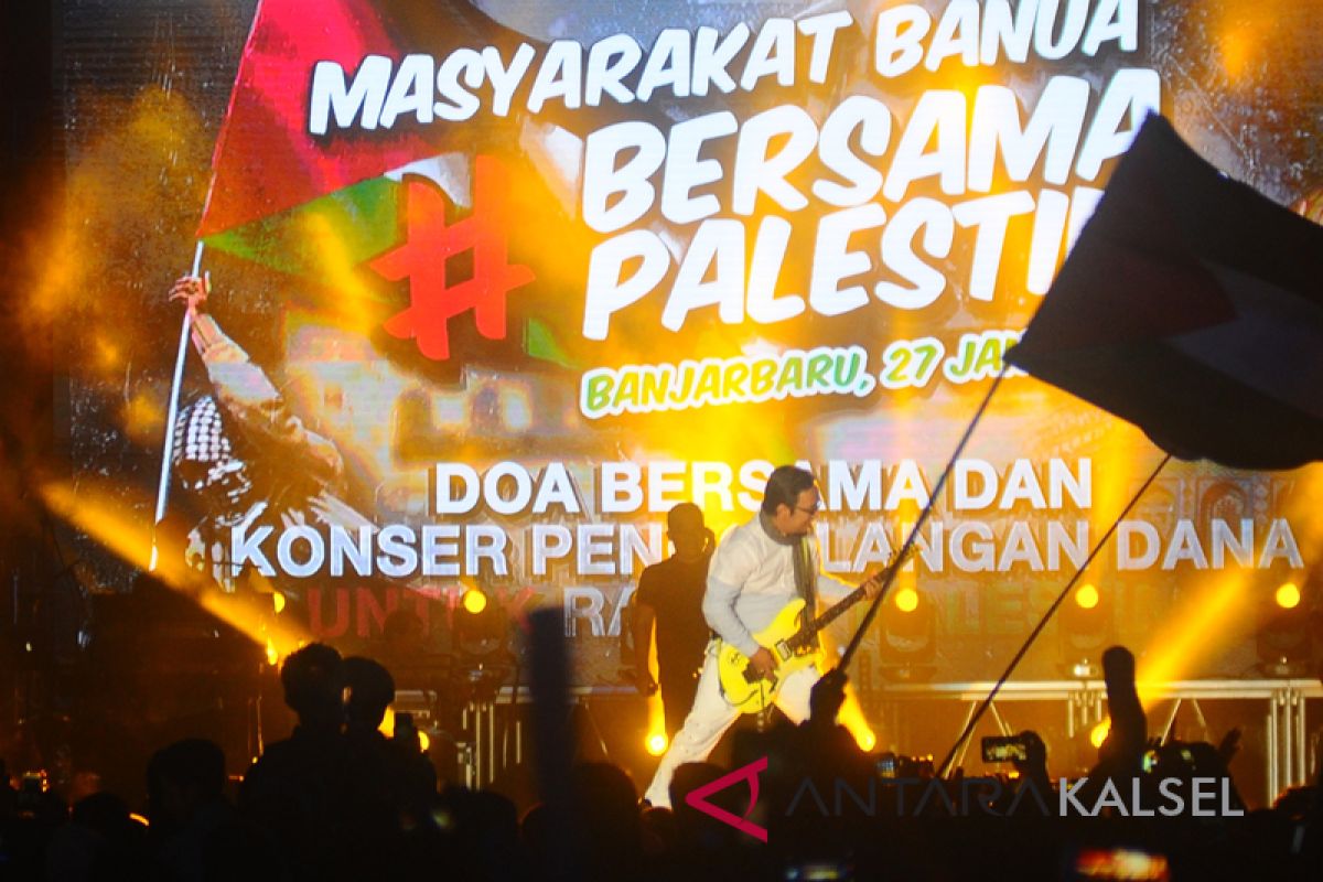 Fundraising Concert for Palestinian Collected Rp1,419,724,700