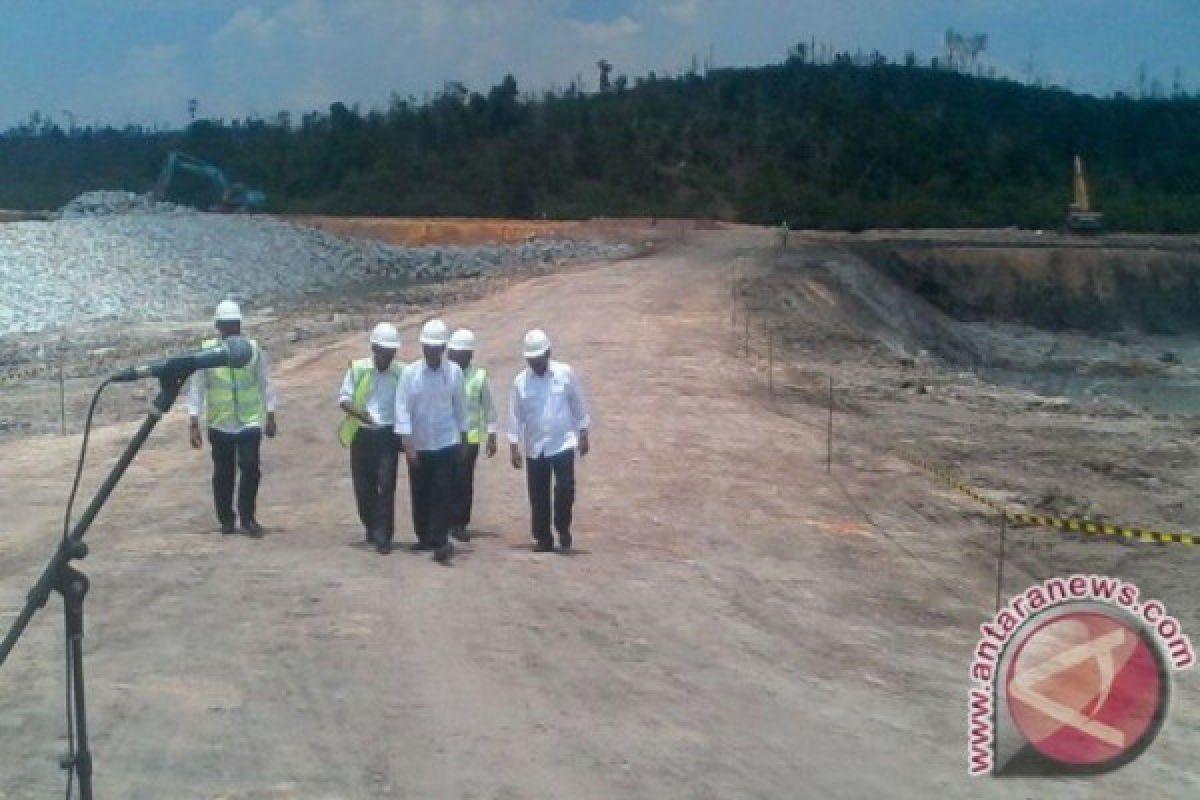 Pembangunan Waduk Sei Gong Sudah 65 Persen