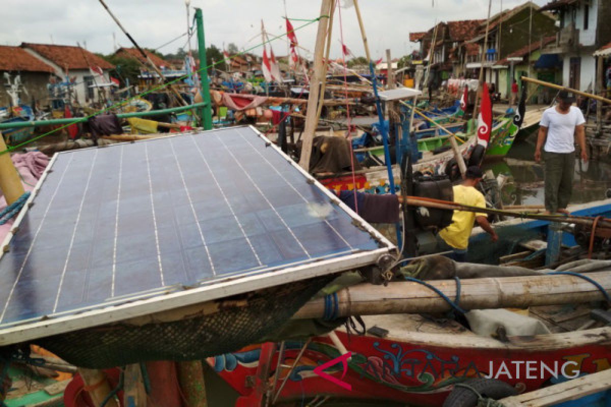 Nelayan Jepara gunakan energi surya untuk penerangan