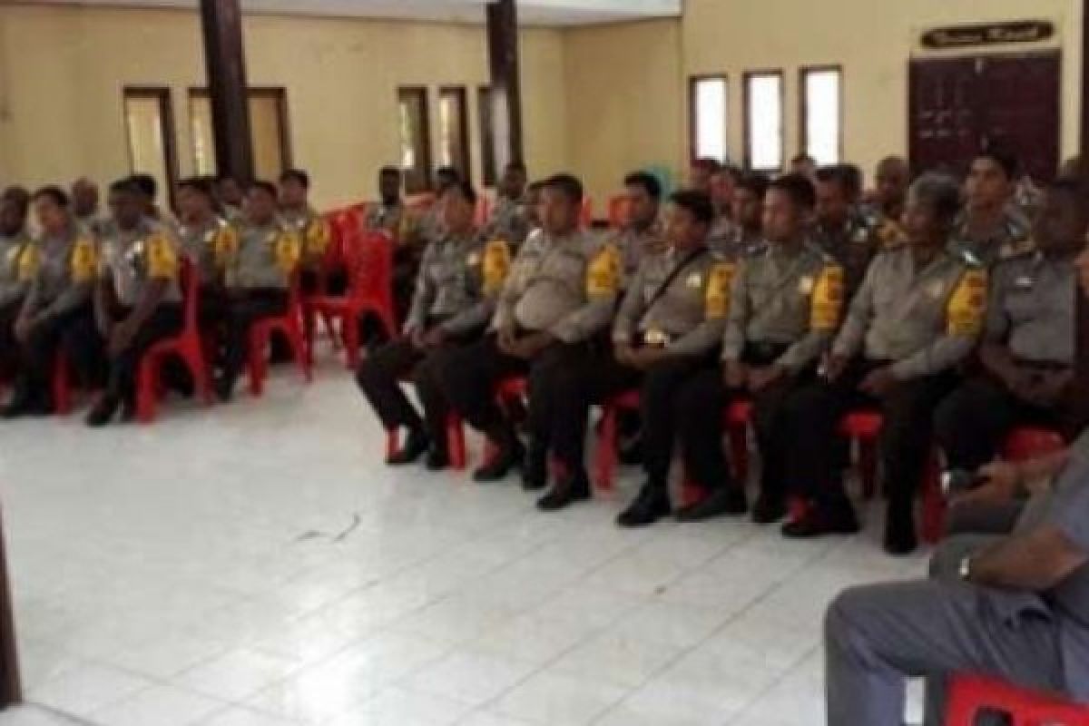 Persiapan Pilkada, Bhabinkamtibmas se-Inhu Diminta Mengawal dan Ajak Tidak Golput