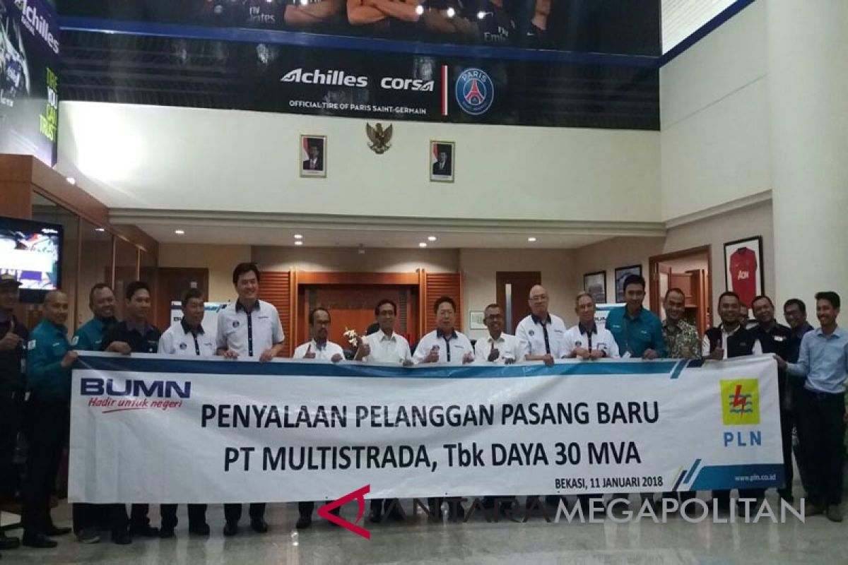 PLN Jabar Pasok Tambahan Daya Produsen Ban