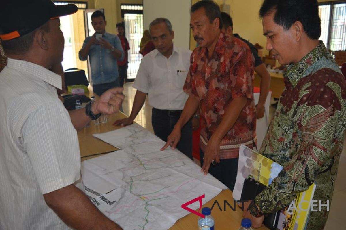 Pemerintah bangun jaringan irigasi di Abdya