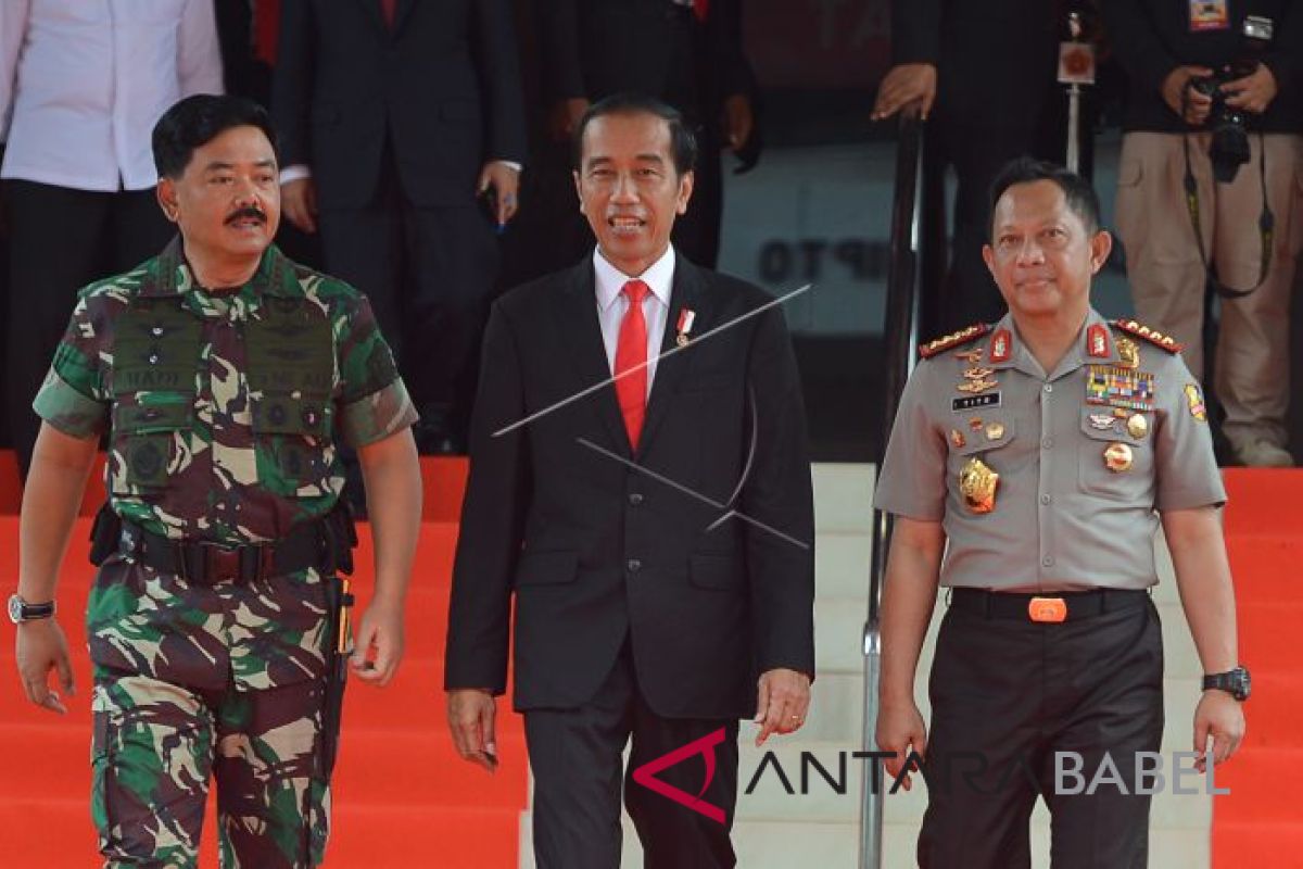 Presiden Jokowi perintahkan Panglima TNI-Kapolri cek peristiwa Nduga