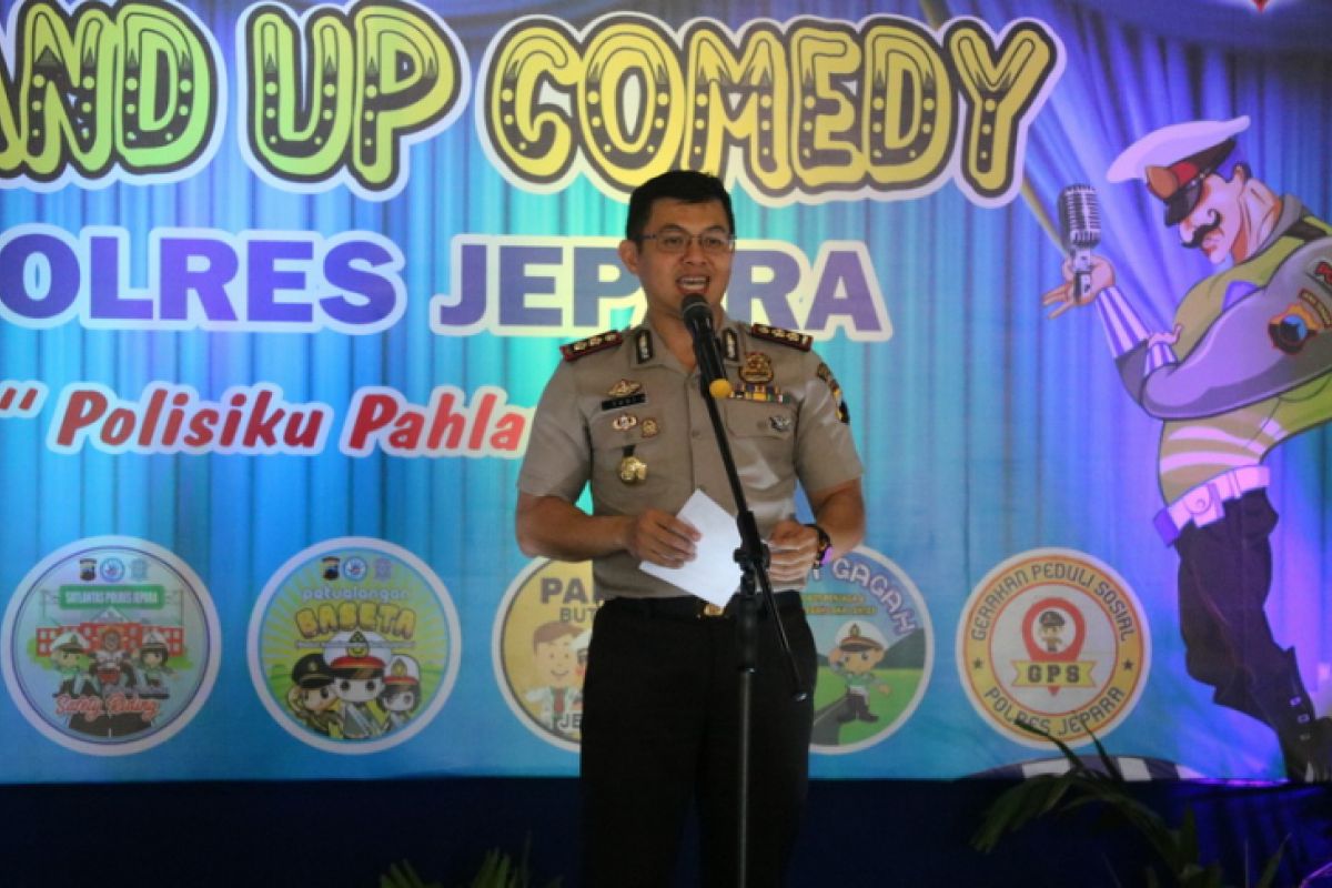 Polisi Jepara gelar lomba "stand up comedy"