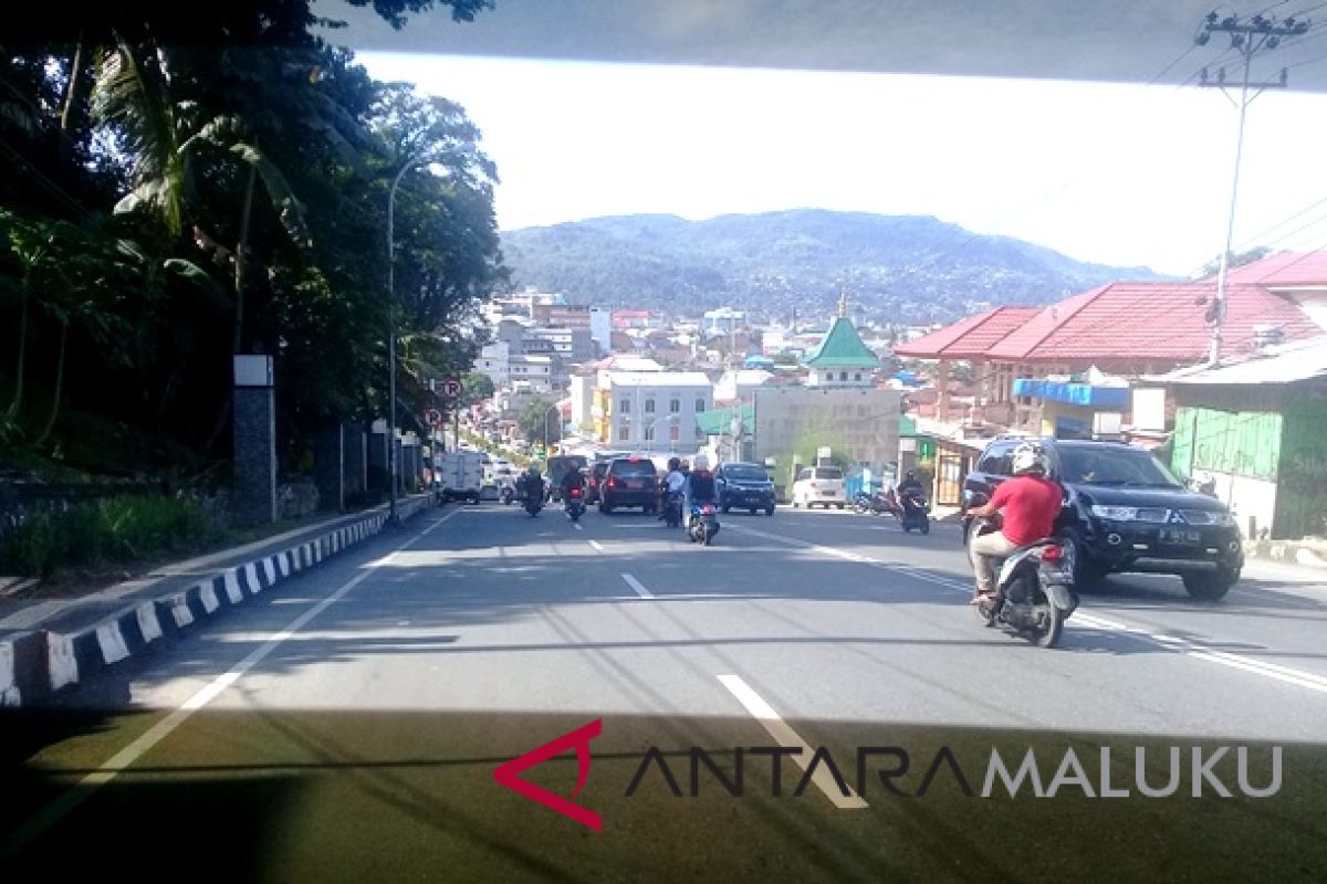 Dishub - Ditlantas rekayasa lalu lintas di Ambon