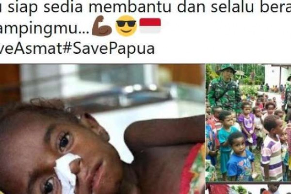 Wabah Campak dan Gizi Buruk Menyerang di Papua, #SaveAsmat Trending