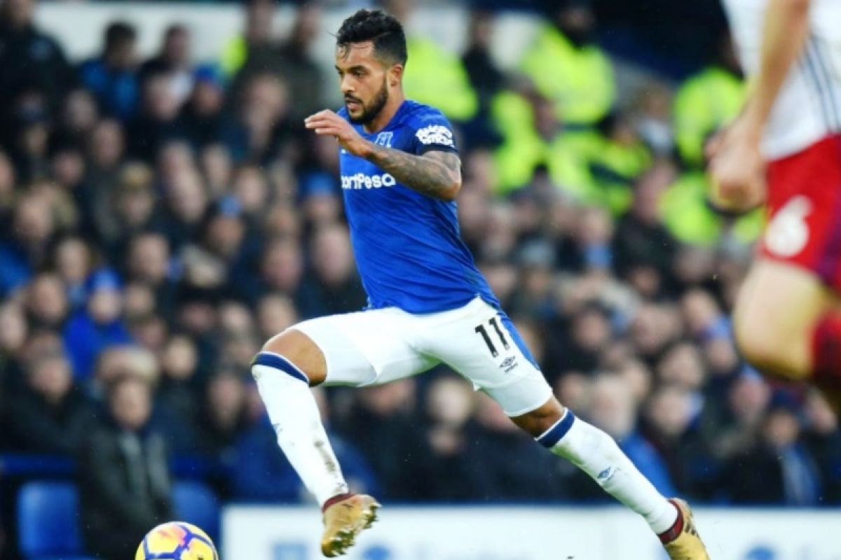 Everton diimbangi West Brom 1-1 pada debut Theo Walcott