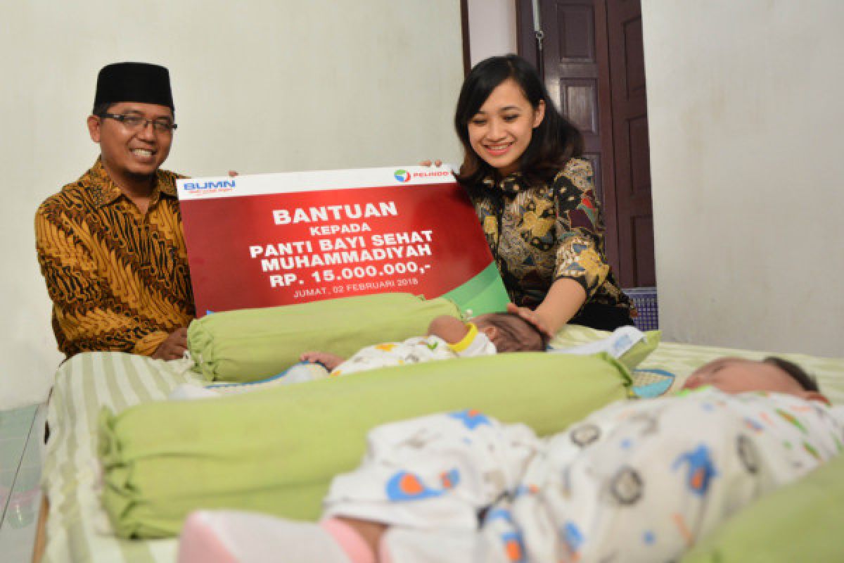 Pelindo 1 kembali salurkan bantuan untuk panti bayi