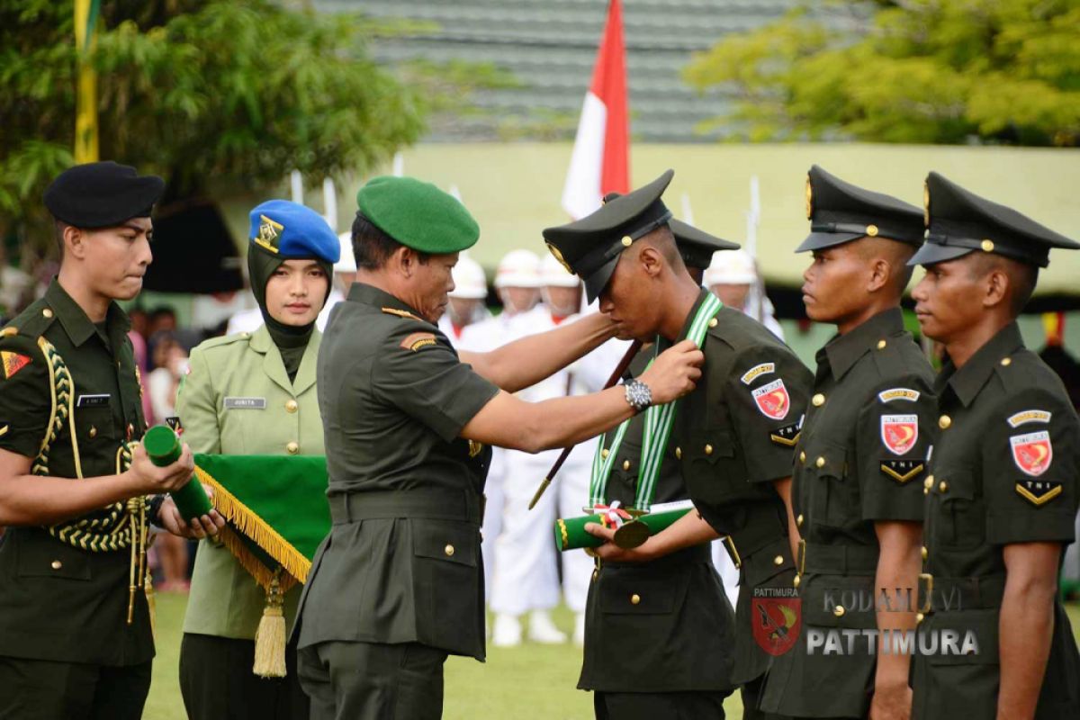 Pangdam tutup pendidikan Bintara TNI AD 2017