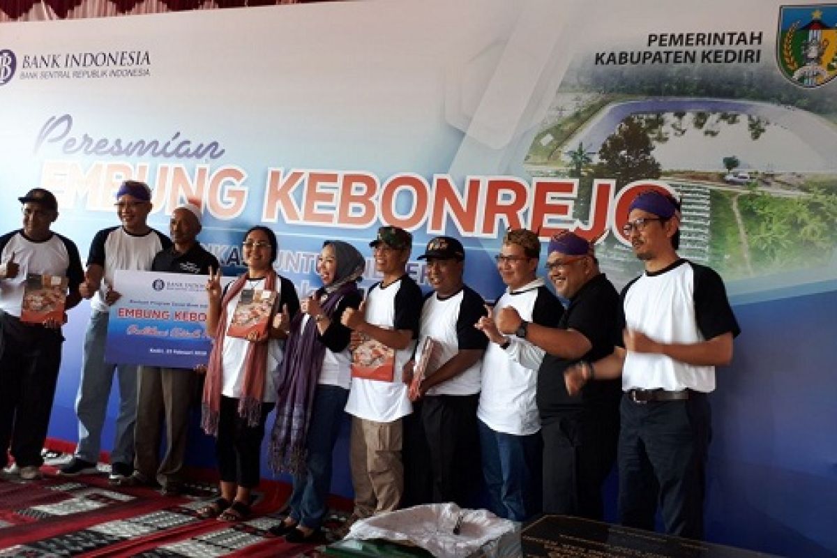 Bank Indonesia Bangun Embung untuk Petani Kediri