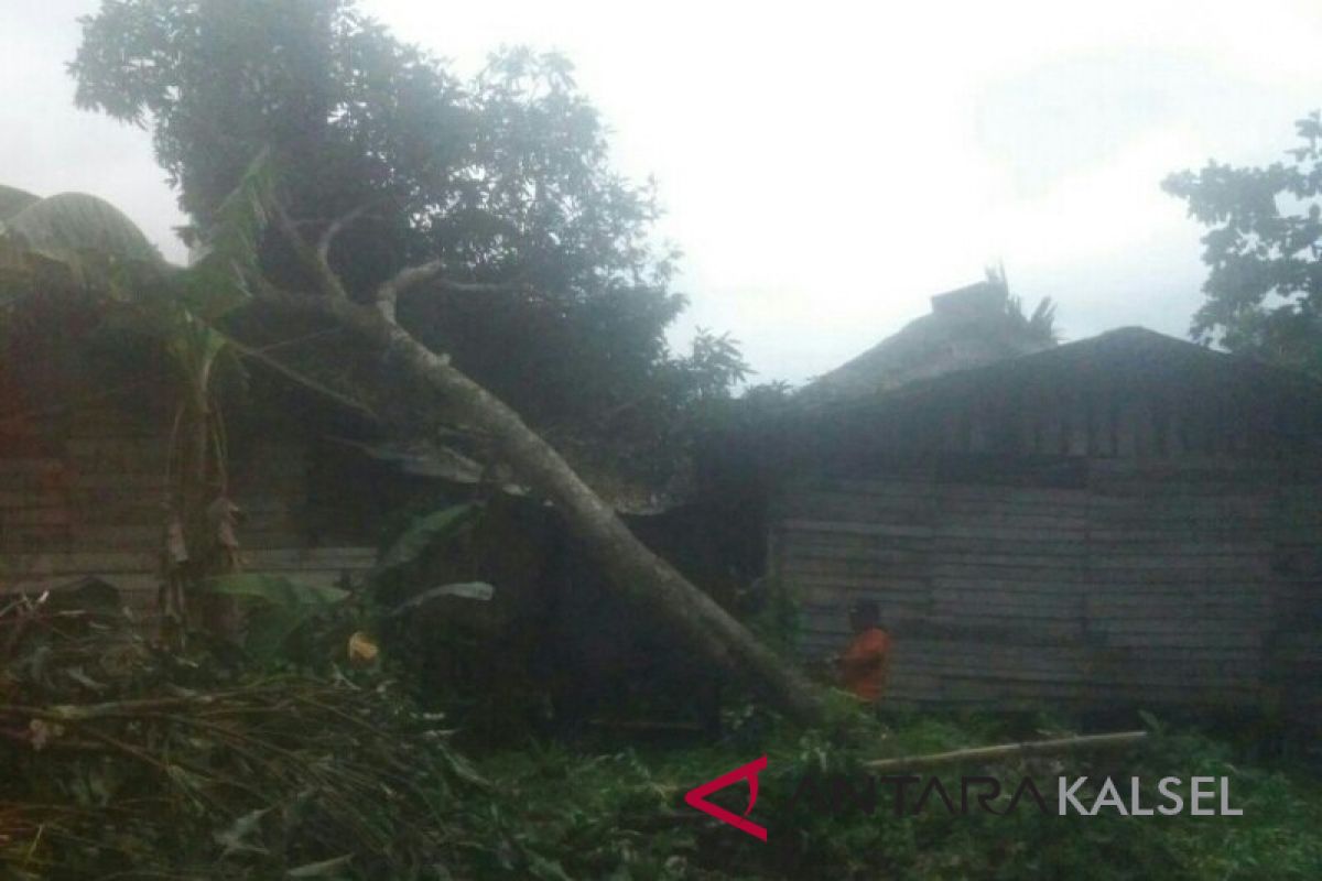 Sepuluh Rumah Rusak Akibat Puting Beliung