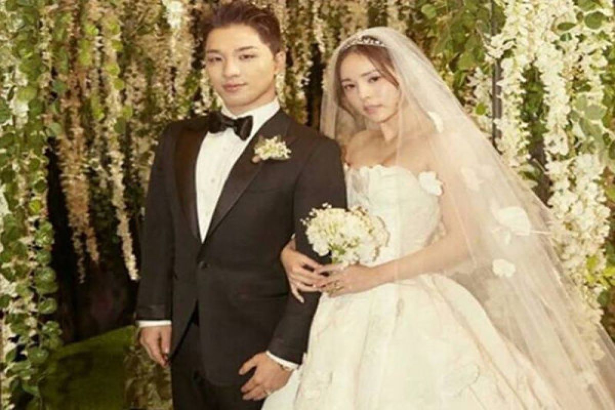 Selamat! Taeyang BIGBANG dan Hyo-rin menikah