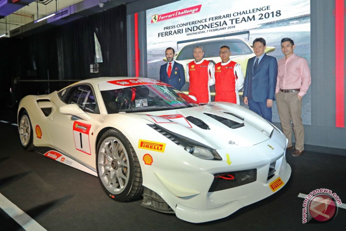 Lima pebalap Indonesia ikut Ferrari Challenge 2018