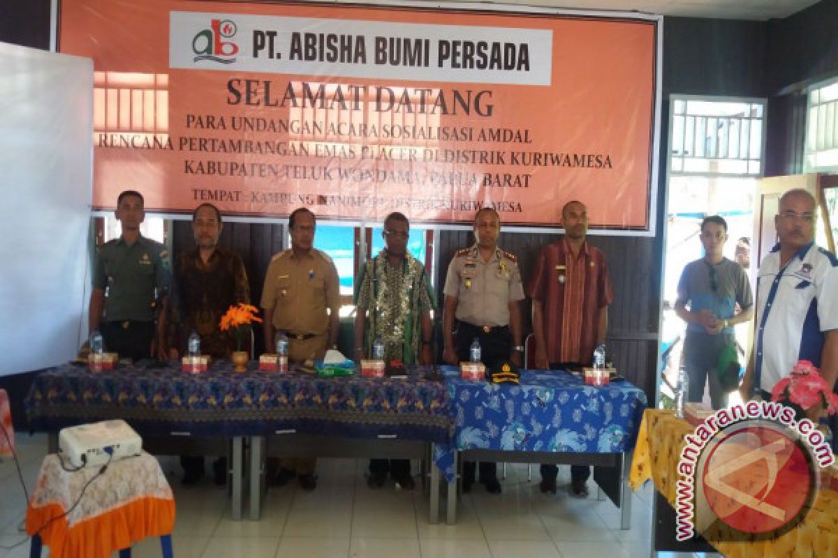 Bupati Ingin Teluk Wondama Miliki Komisi Amdal