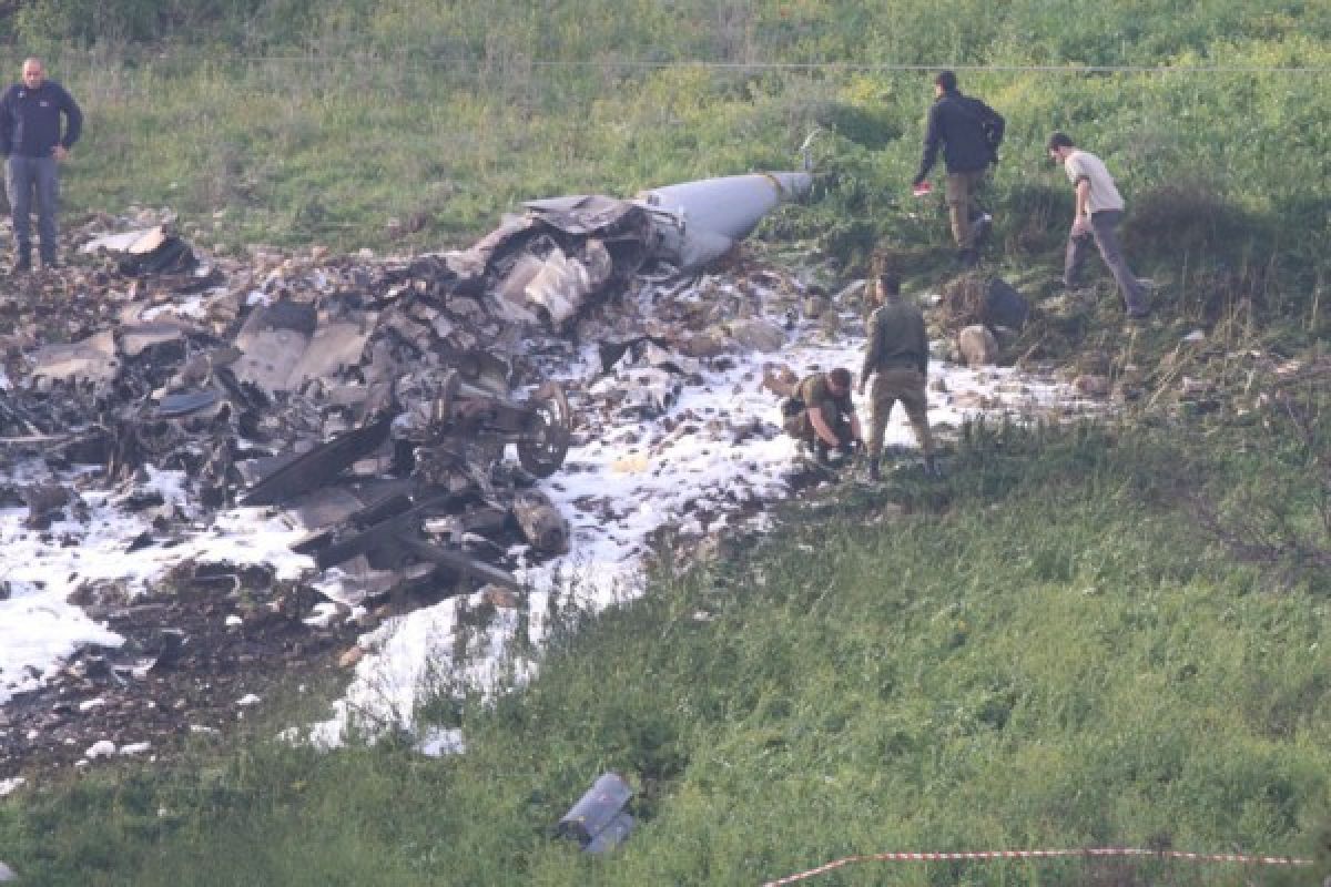 Israel lancarkan serangan balasan ke Suriah sesudah F-16 jatuh