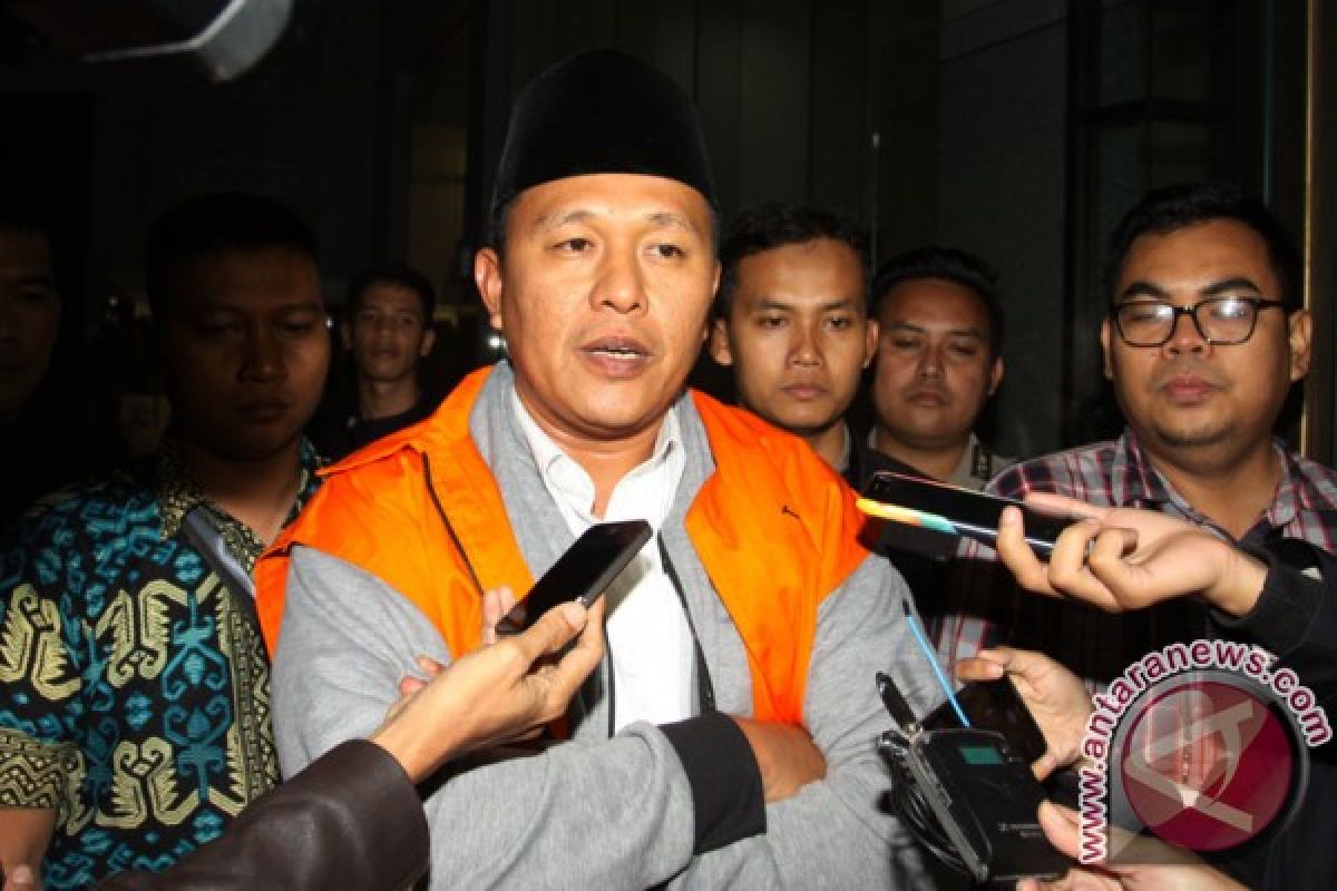 Mustafa calon gubernur Lampung resmi jadi tersangka