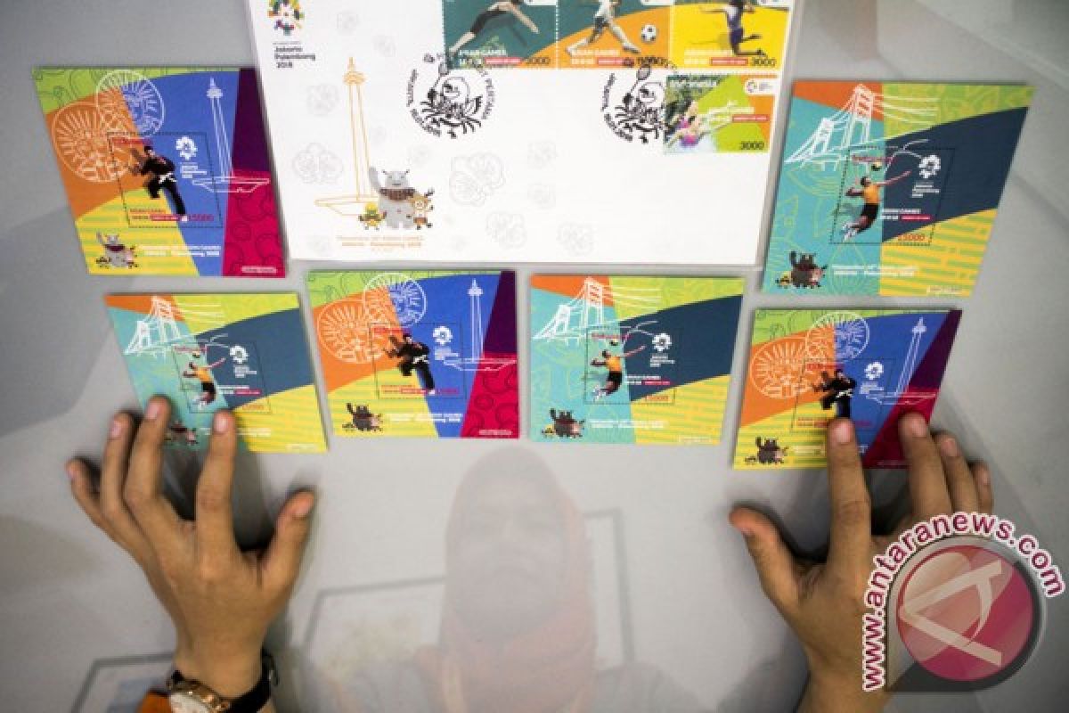 Indonesia issues special stamps for Asian Games 2018