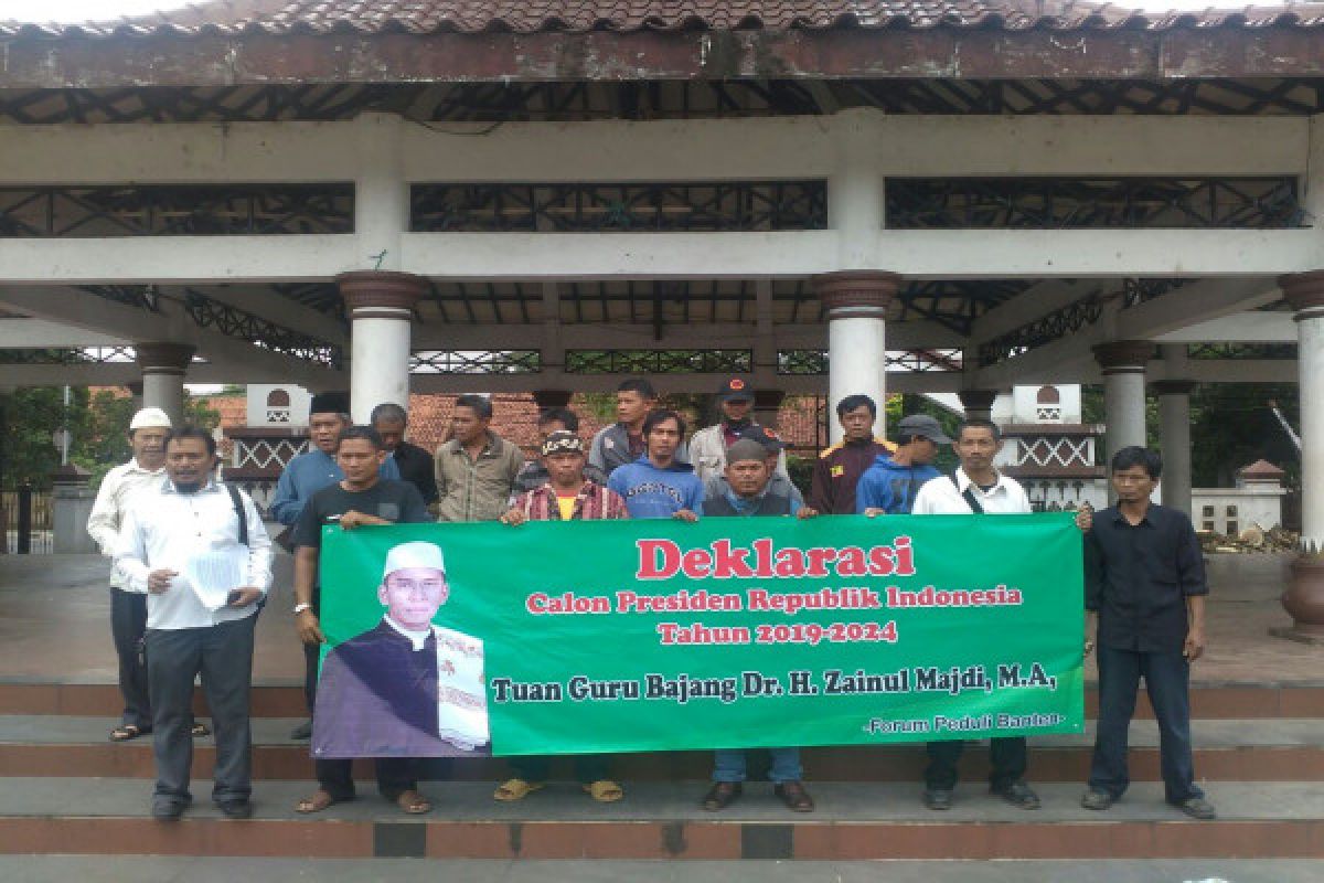 Forum Peduli Banten Deklarasikan Dukung TGB Capres