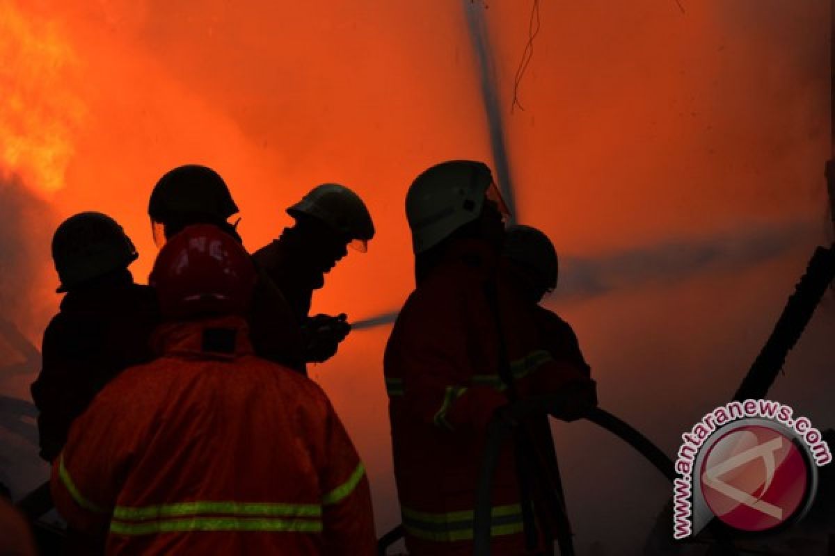 Kebakaran lahap pasar sentral terbesar Manokwari