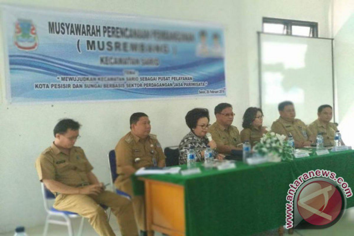 Ketua DPRD Manado ikut jemput aspirasi Sario di Musrenbang 