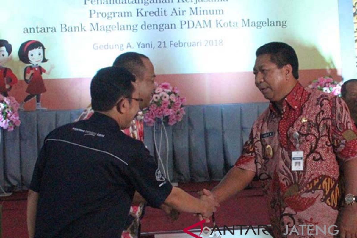 Bank Magelang salurkan kredit pemasangan air bersih