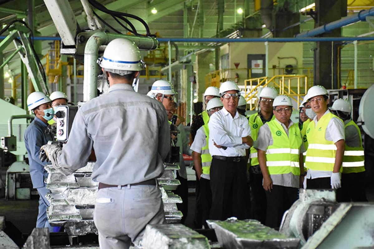 Pabrik aluminium Inalum di Kaltara tunggu pasokan listrik