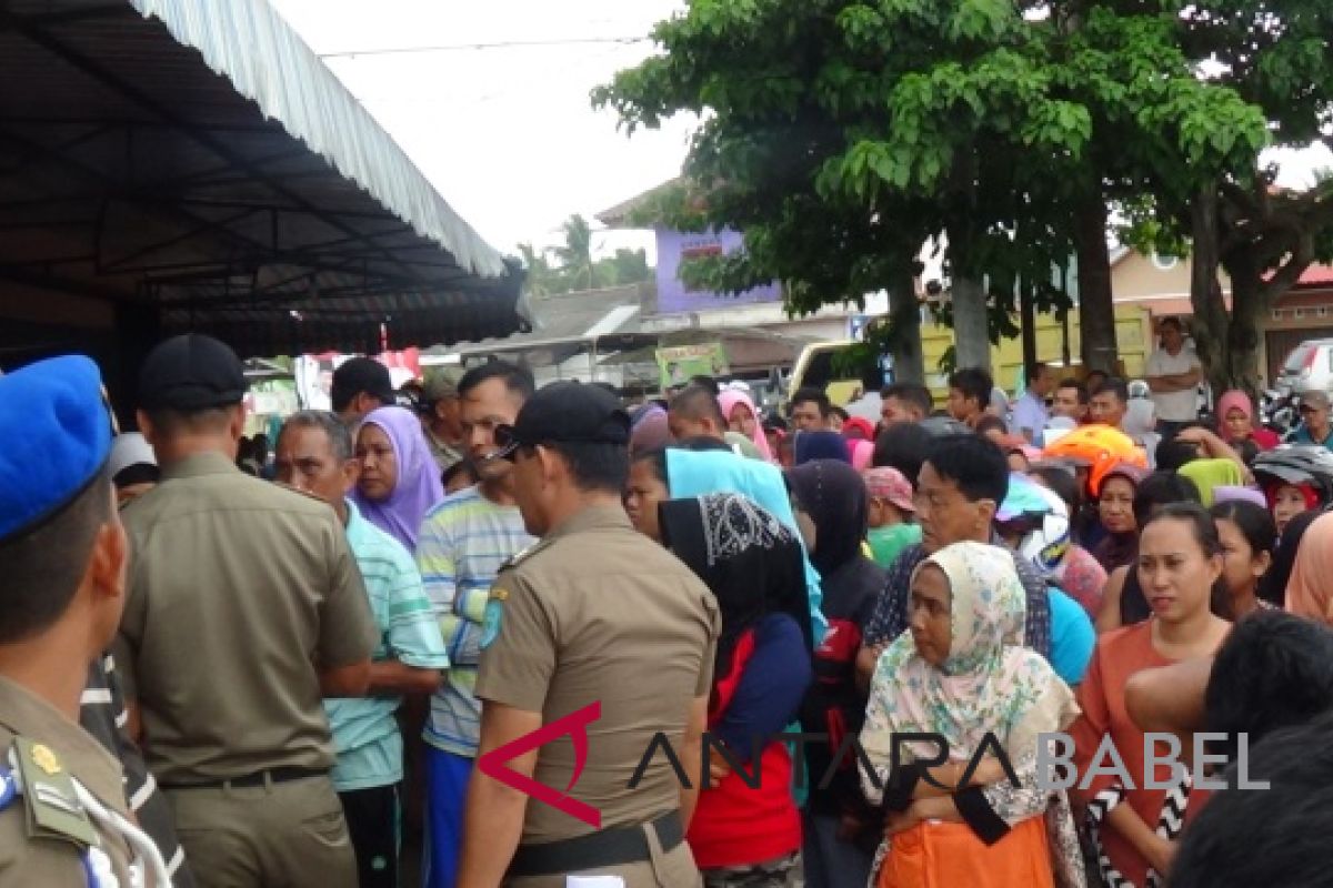 Disnakerperindag Kabupaten Bangka gelar operasi pasar gas melon