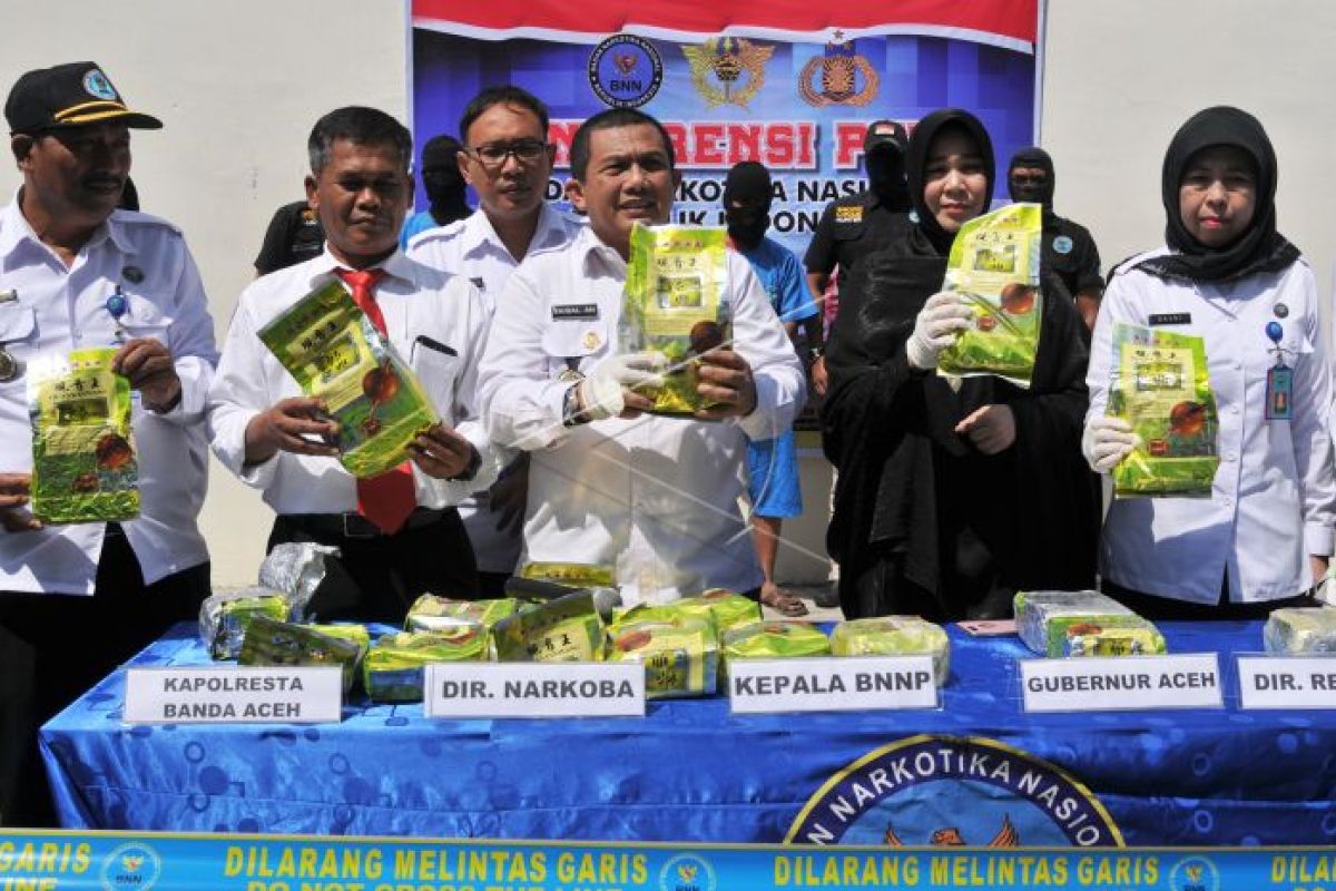 Wagub Aceh apresiasi bnn terkait penyeludupan sabu