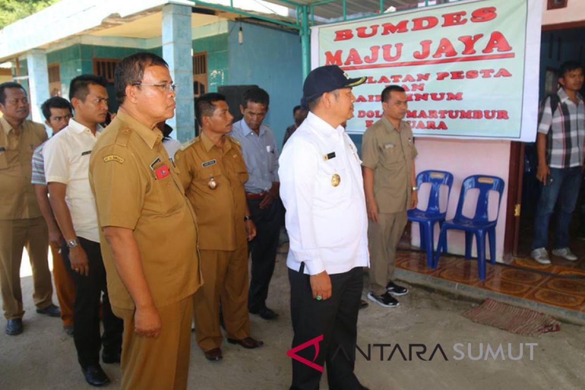 Bupati Taput yakin BUMDes tingkatkan pendapatan desa