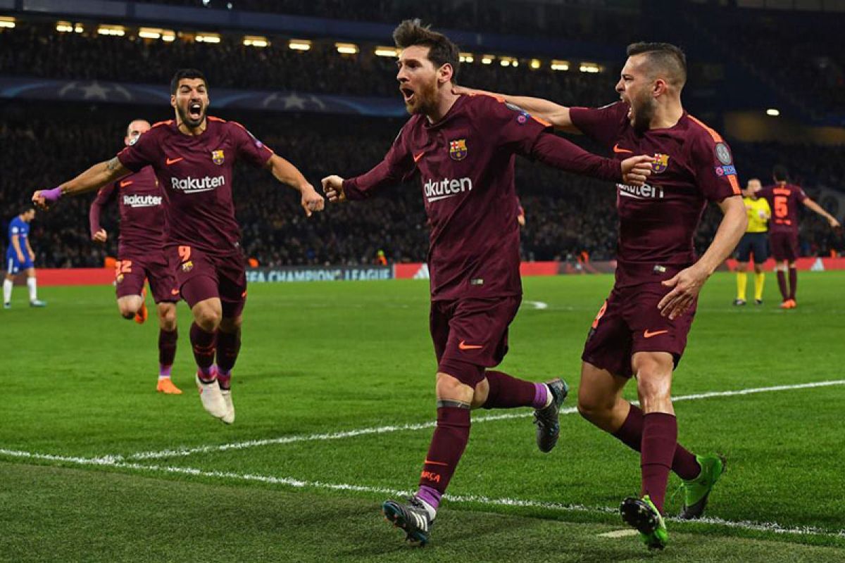 Liga Champions - Barcelona bermain imbang 1-1 di markas Chelsea